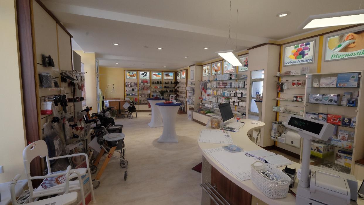 Sanitätshaus Jeromin Orthopädie- und Rehatechnik GmbH & Co. KG, Bahnhofstraße in Brandis