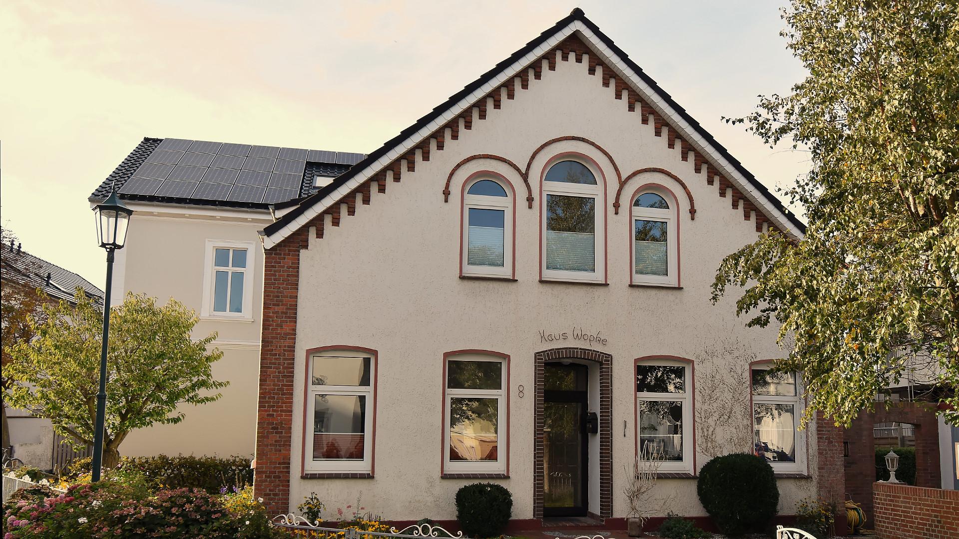 Haus Wopke, Neue Straße in Borkum