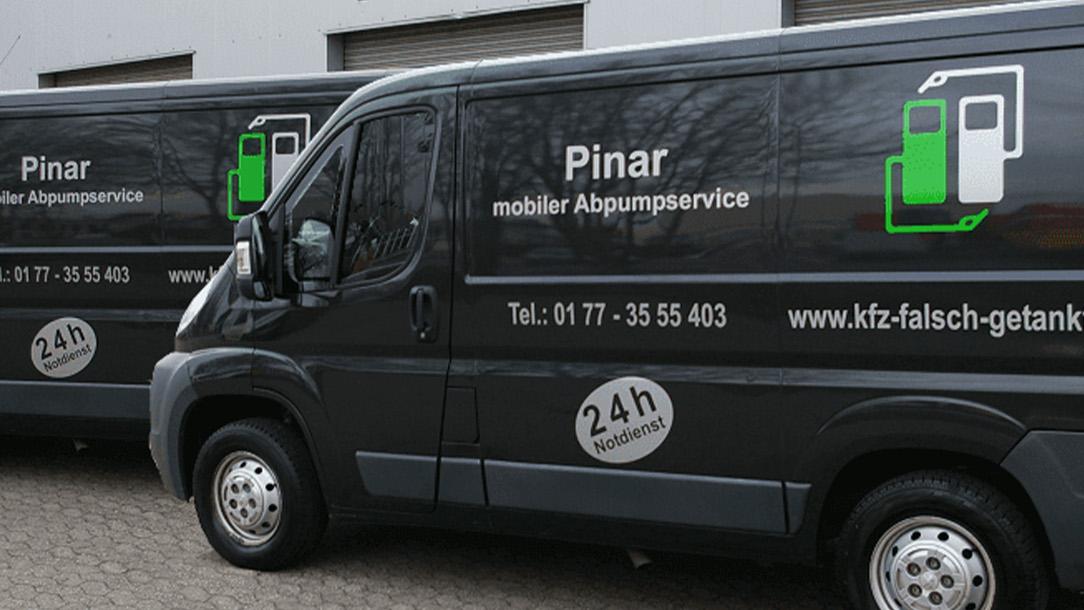 Pinar Abpumpservice - falsch getankt?, Hochbendstraße in Willich