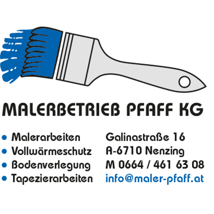 Malerbetrieb Pfaff KG in Nenzing