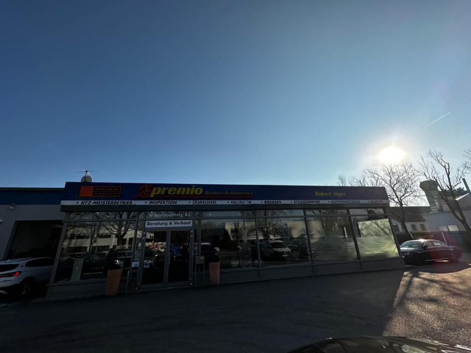 Premio Reifen + Autoservice Robert Jäger GmbH & Co. KG, Wildermuthstraße in München