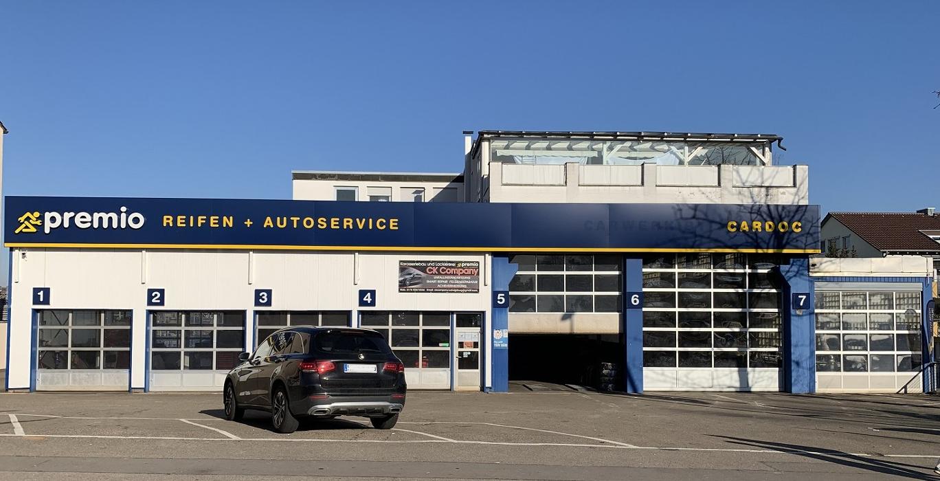 Premio Reifen + Autoservice CarDoc, Friedenstraße in Ludwigsburg