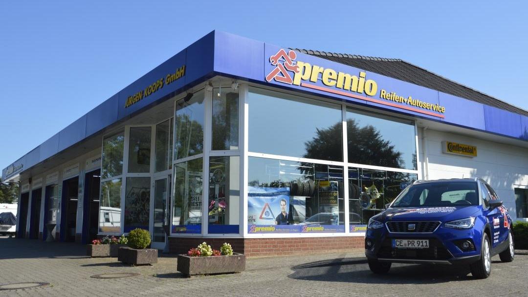 Premio Reifen + Autoservice Koops GmbH, Heinrich-Hüdig-Straße in Celle