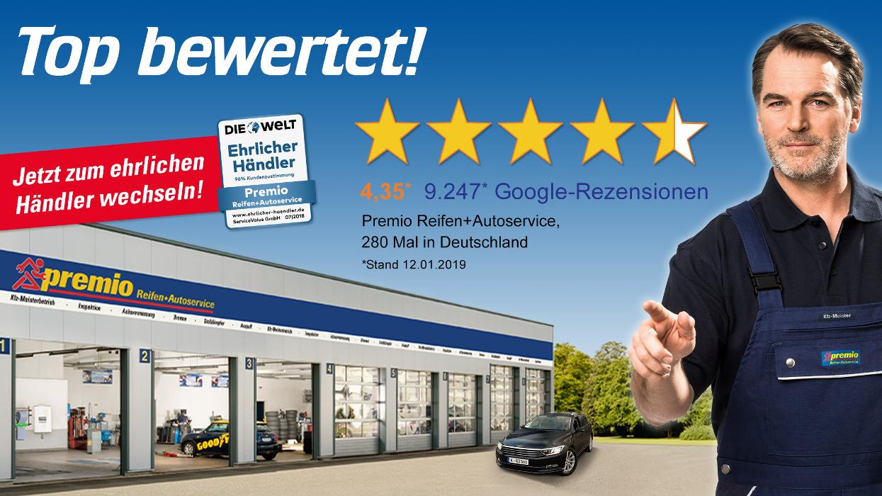 Premio Reifen + Autoservice Mike Dietsch, Werkstraße in Böhlen