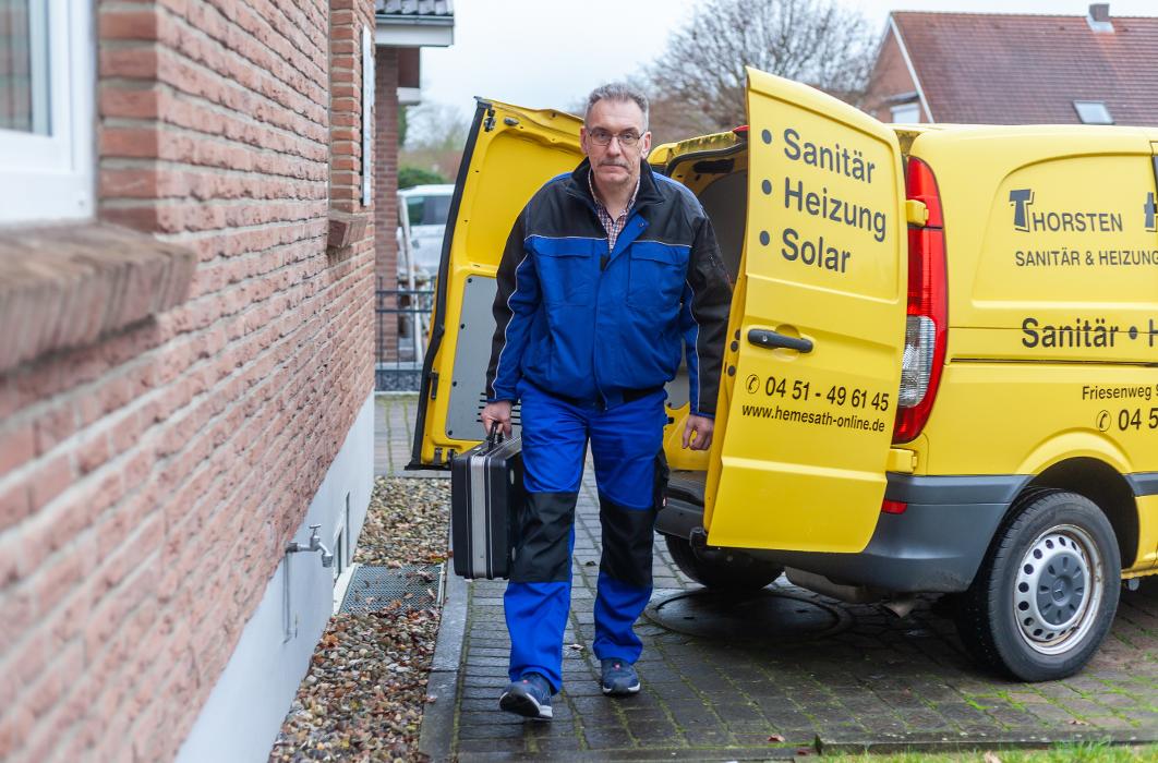 Thorsten Hemesath · Sanitär, Heizung, Solar · Meisterbetrieb in Stockelsdorf
