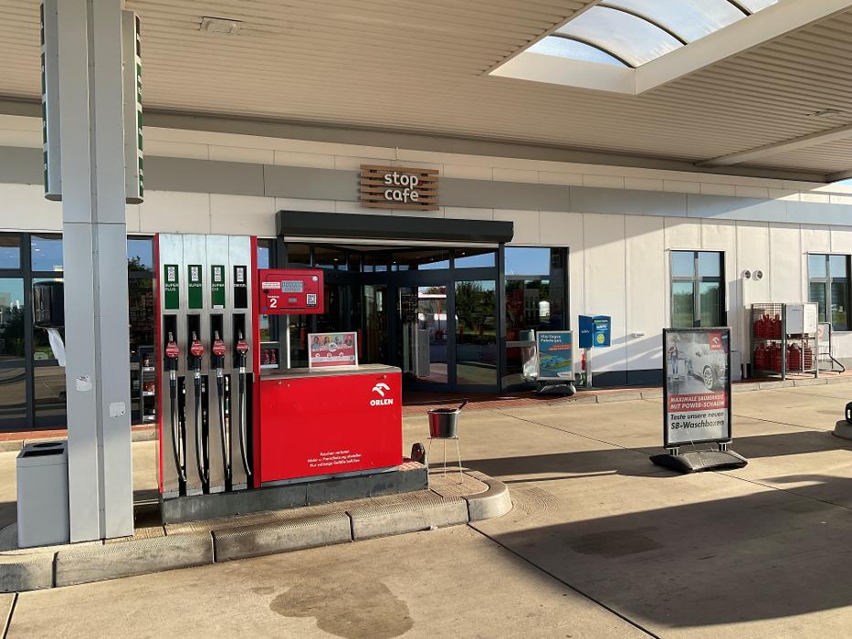 ORLEN Tankstelle, Lerchenweg in Großräschen