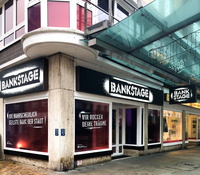 Volksbank im Elbe-Weser-Dreieck eG, BANKSTAGE, Bürgermeister-Smidt-Straße in Bremerhaven