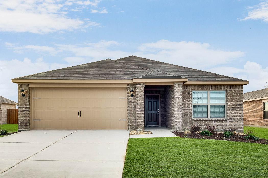 A variety of one- and two-story plans are available.