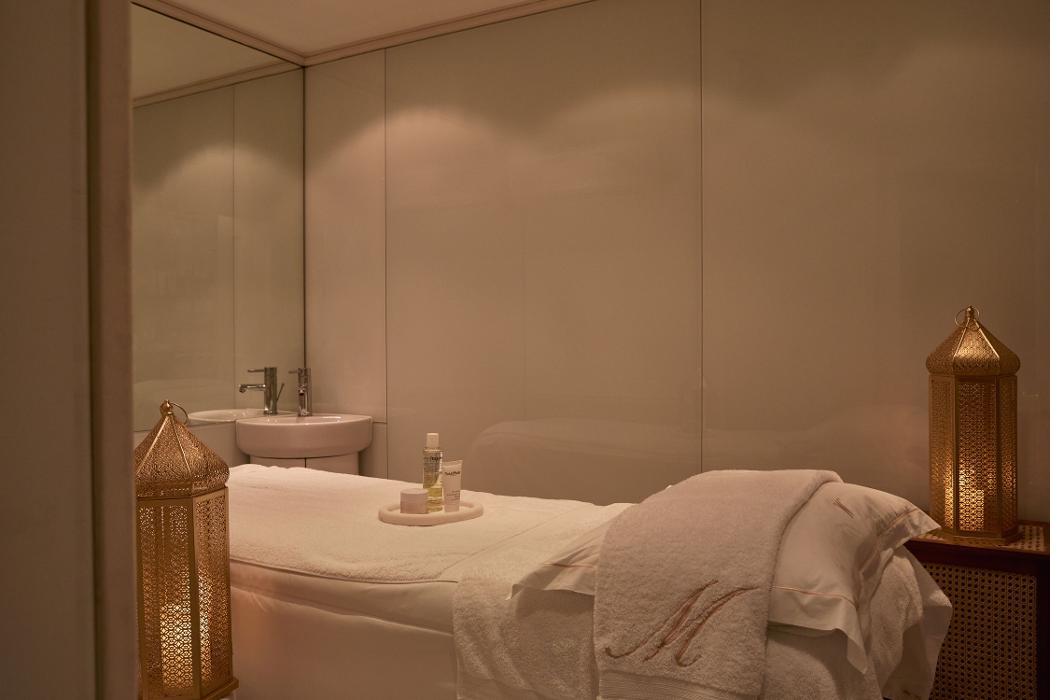The Milestone spa massage room
