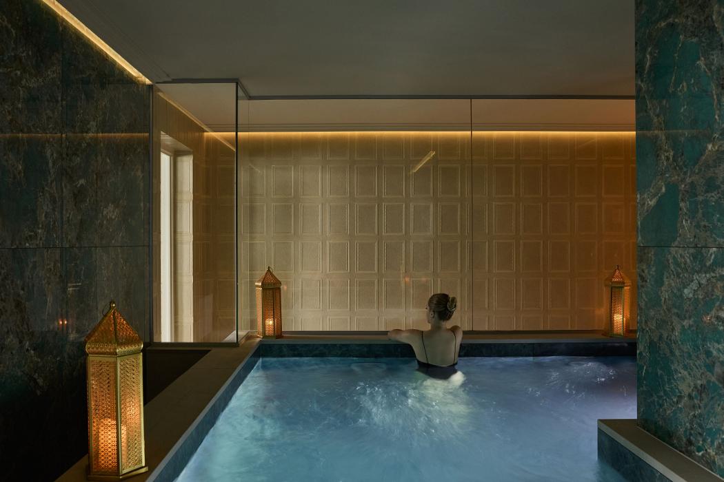 The Milestone spa pool