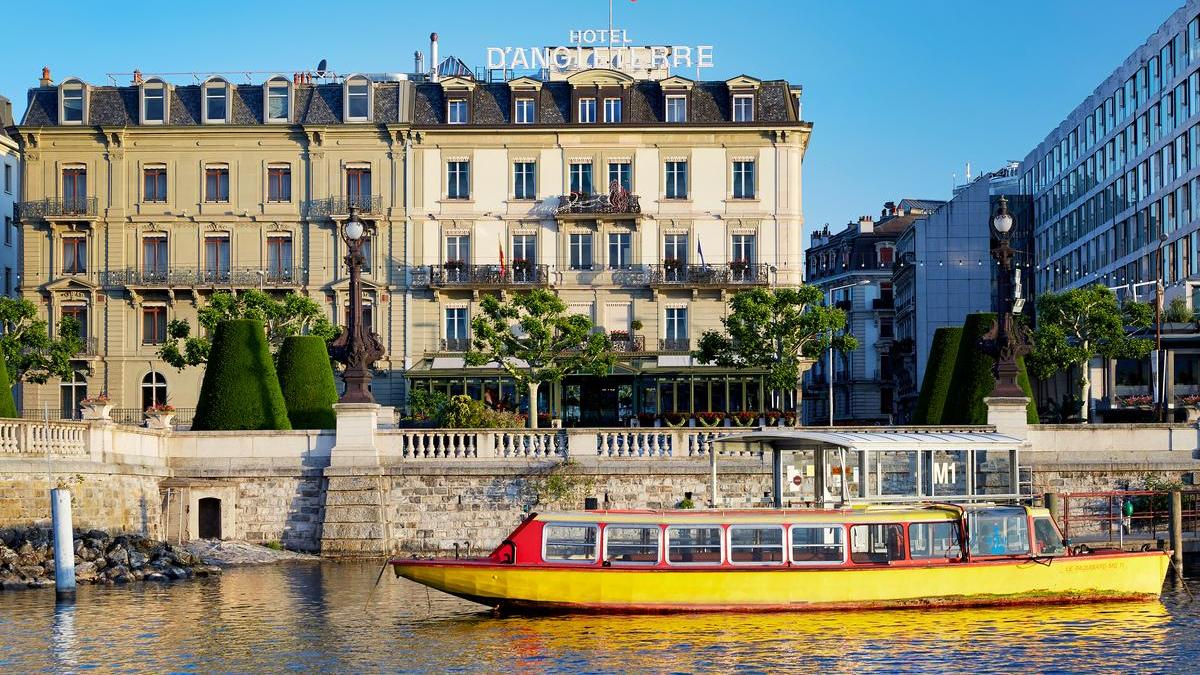 Hotel d'Angleterre Geneva, Quai du Mont-Blanc in Geneva