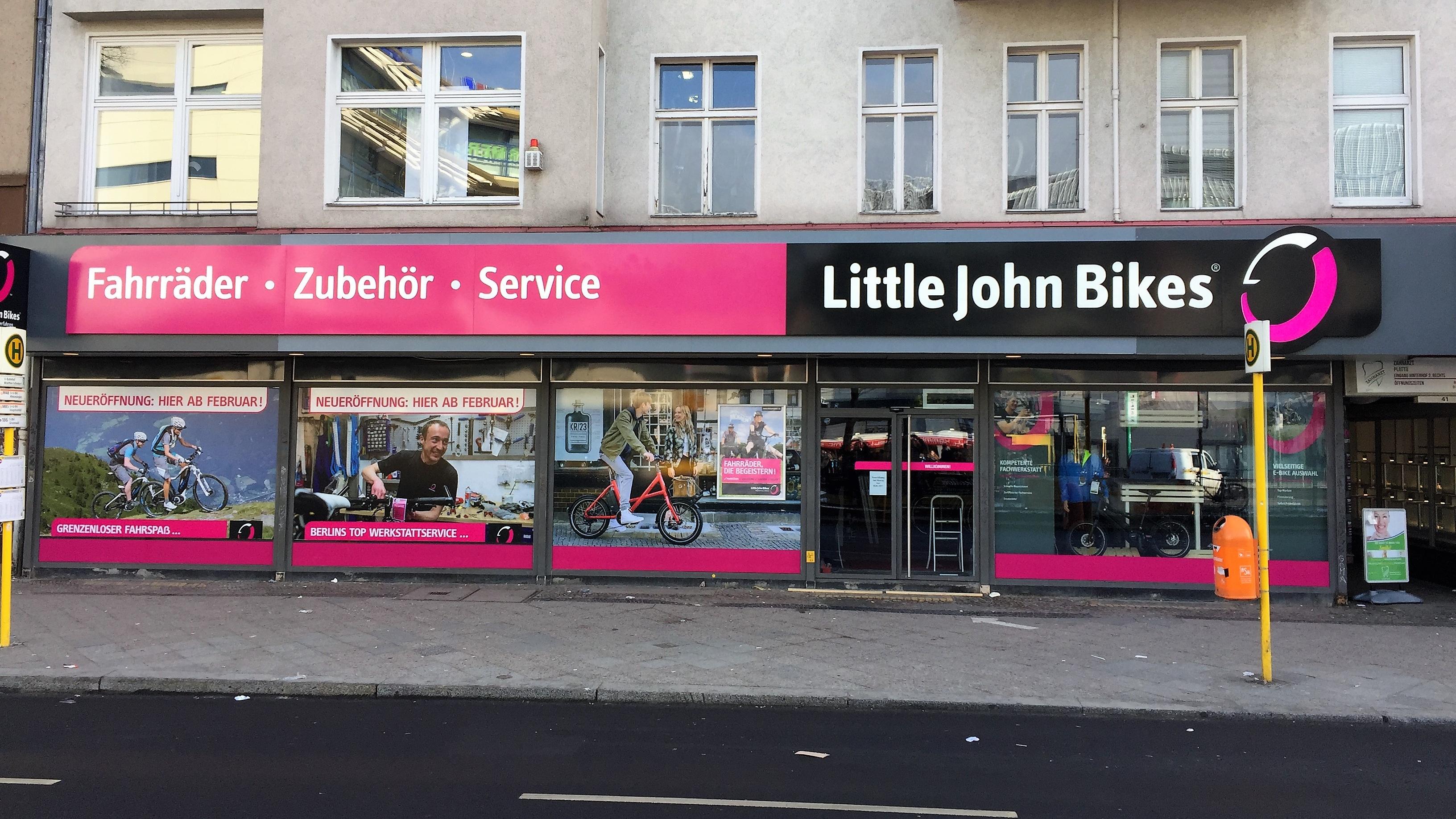 Little John Bikes, Rheinstraße in Berlin