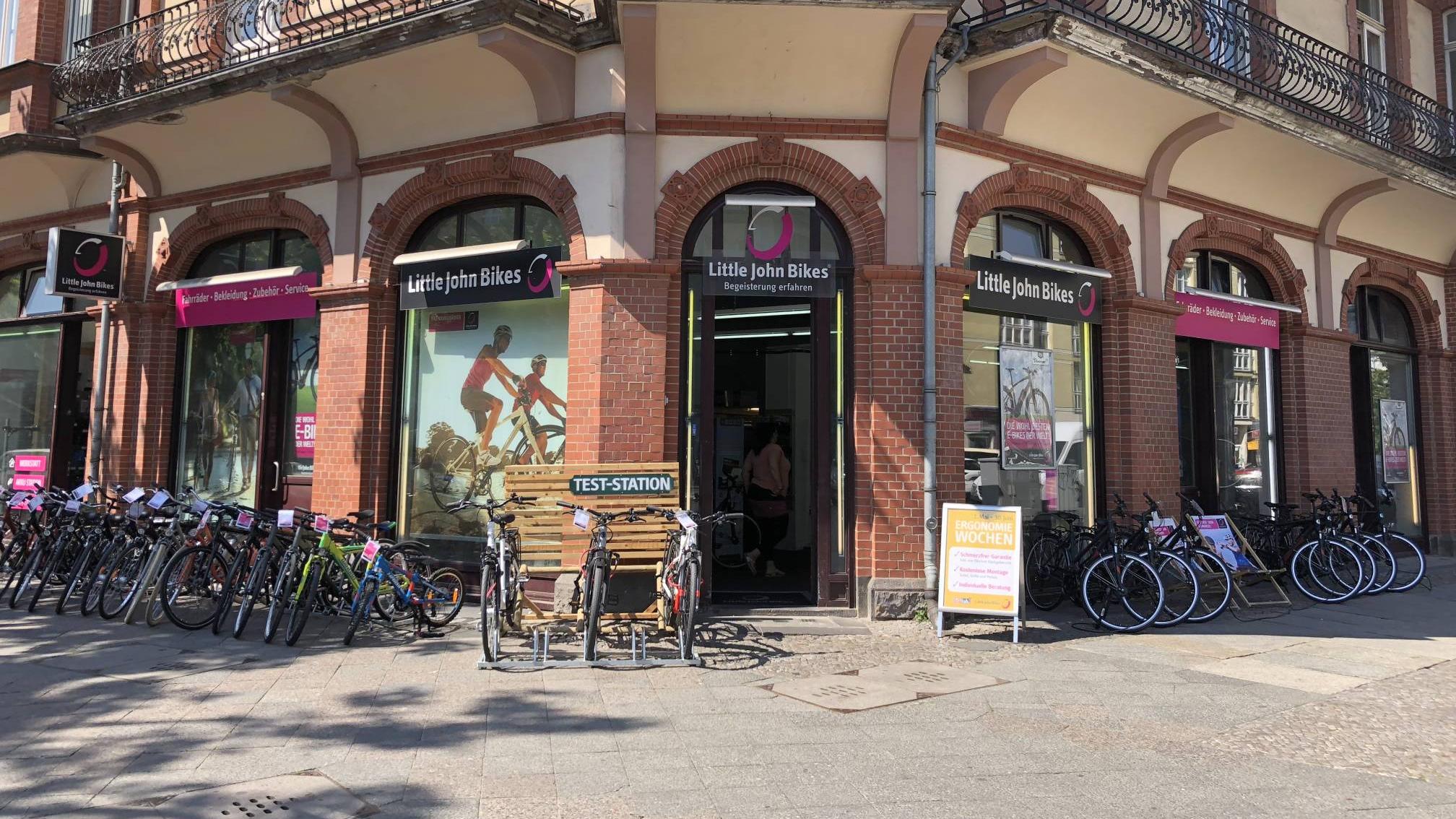 Little John Bikes, Potsdamer Straße in Berlin