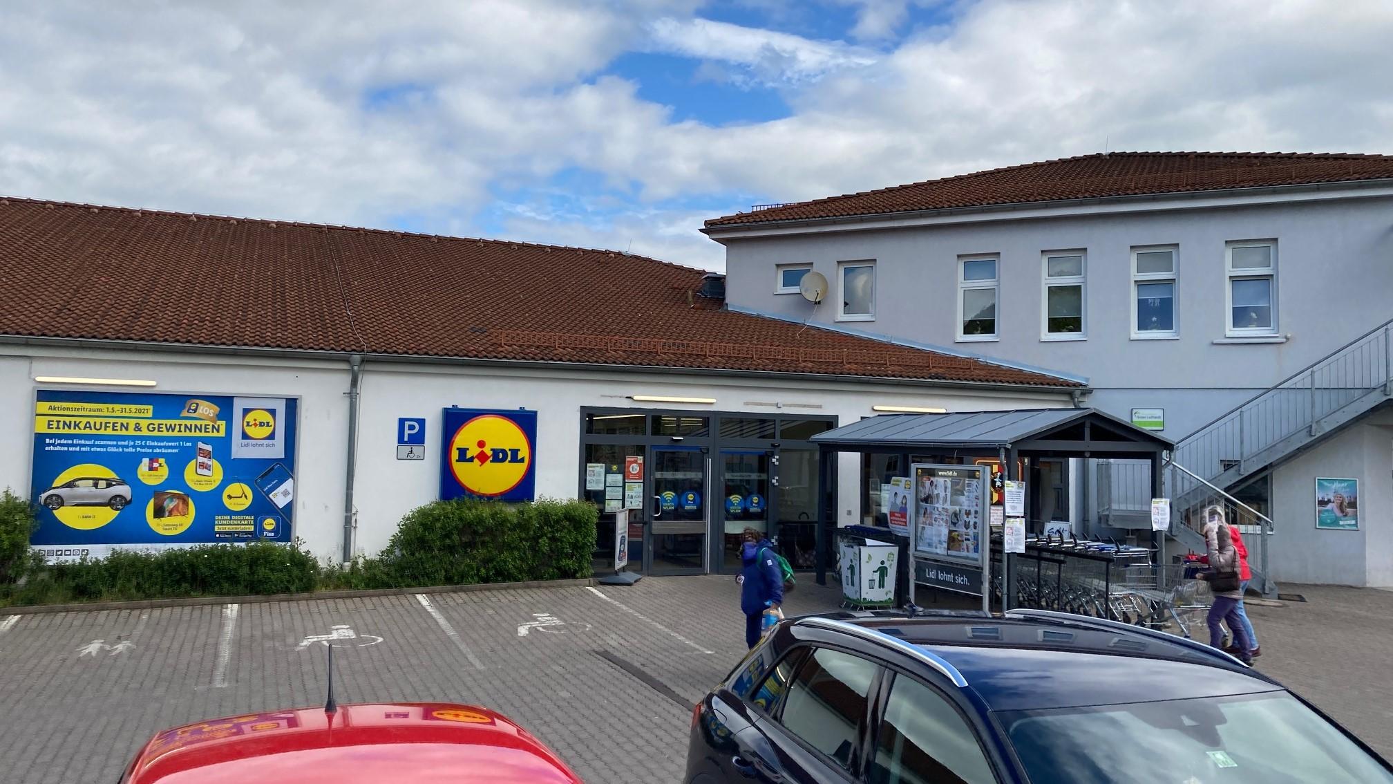 Lidl, Melanchthonstraße in Saalfeld