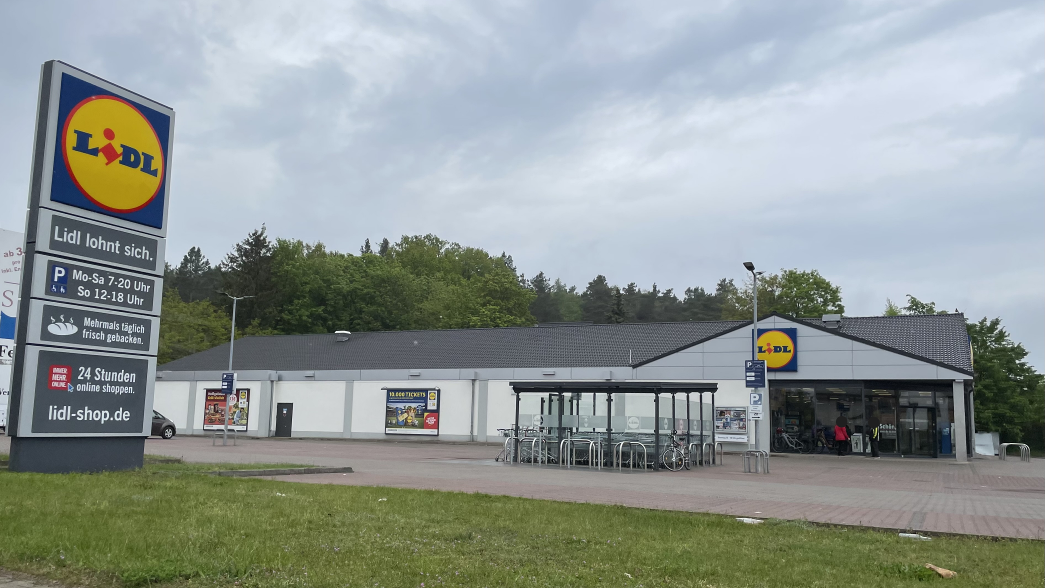 Lidl, Ahlbecker Chaussee in Bansin