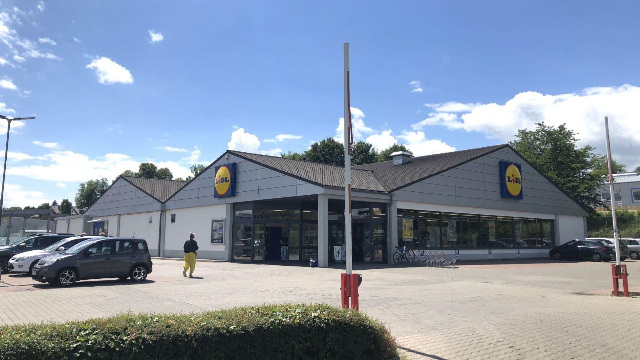 Lidl, Bahnhofstraße in Groß-Bieberau