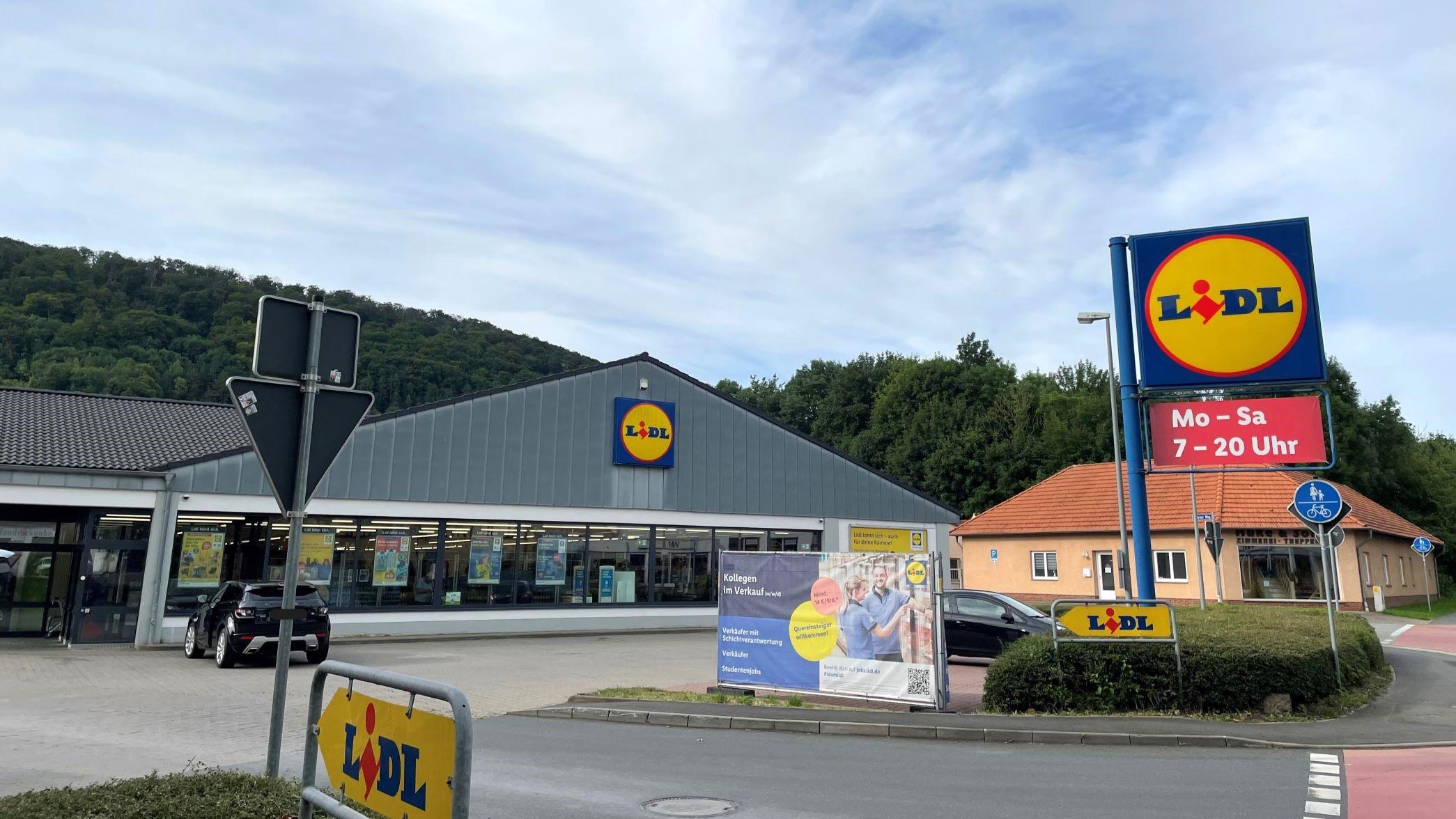 Lidl, Erfurter Straße in Sondershausen