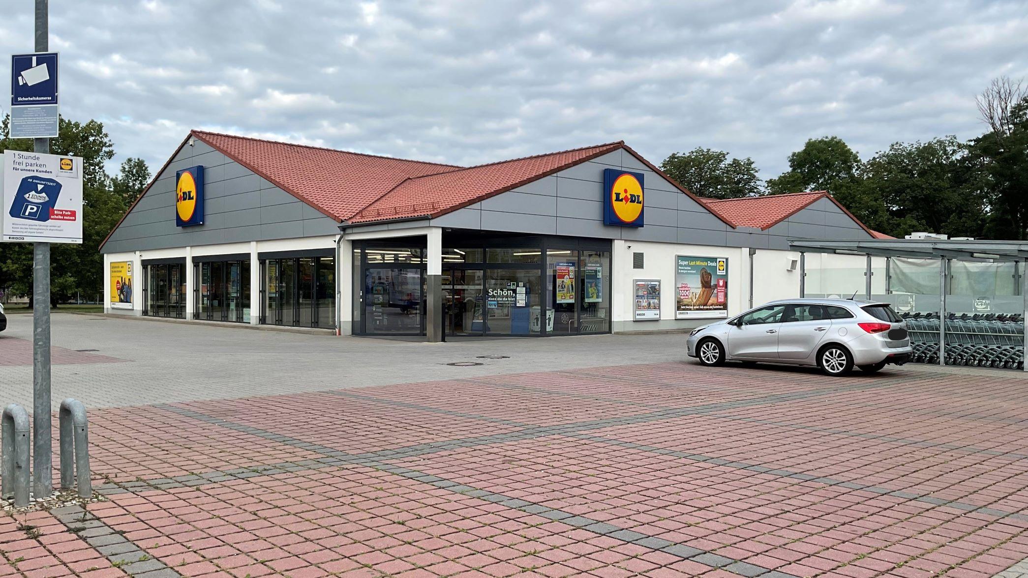 Lidl, Geußnitzer Straße in Zeitz
