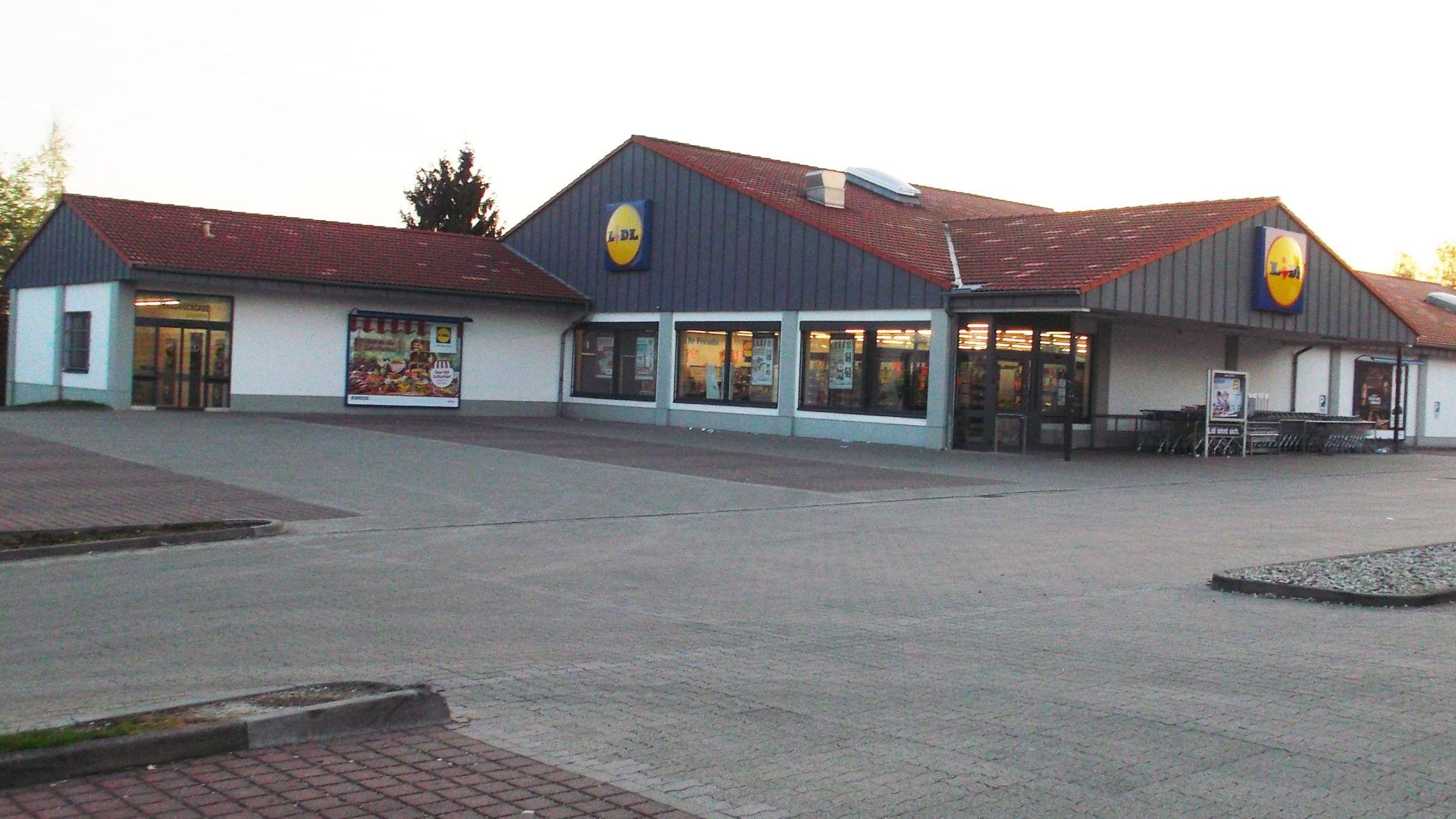 Lidl, Daimlerstraße in Peine
