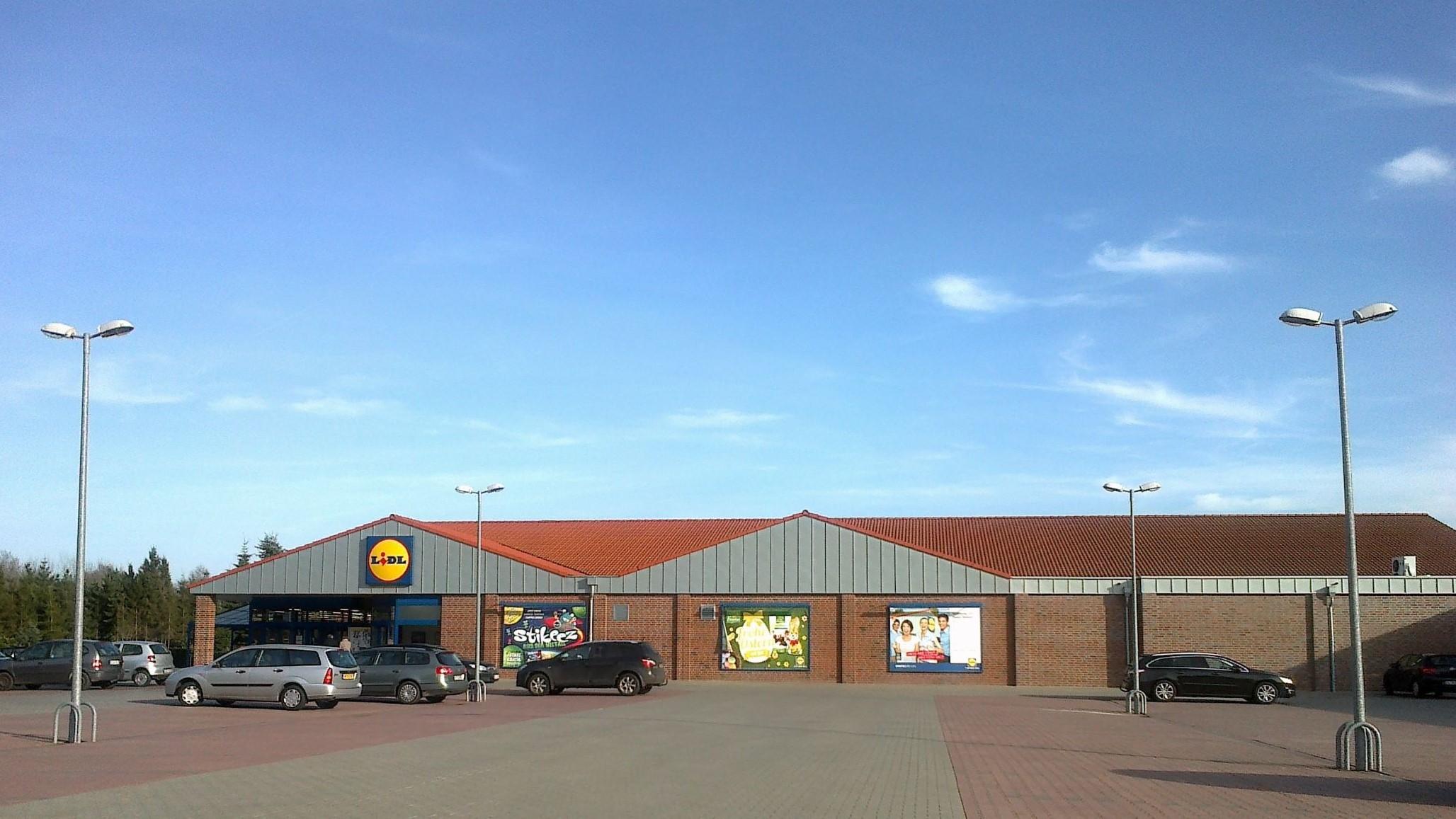 Lidl, Schwarzer Weg in Twist
