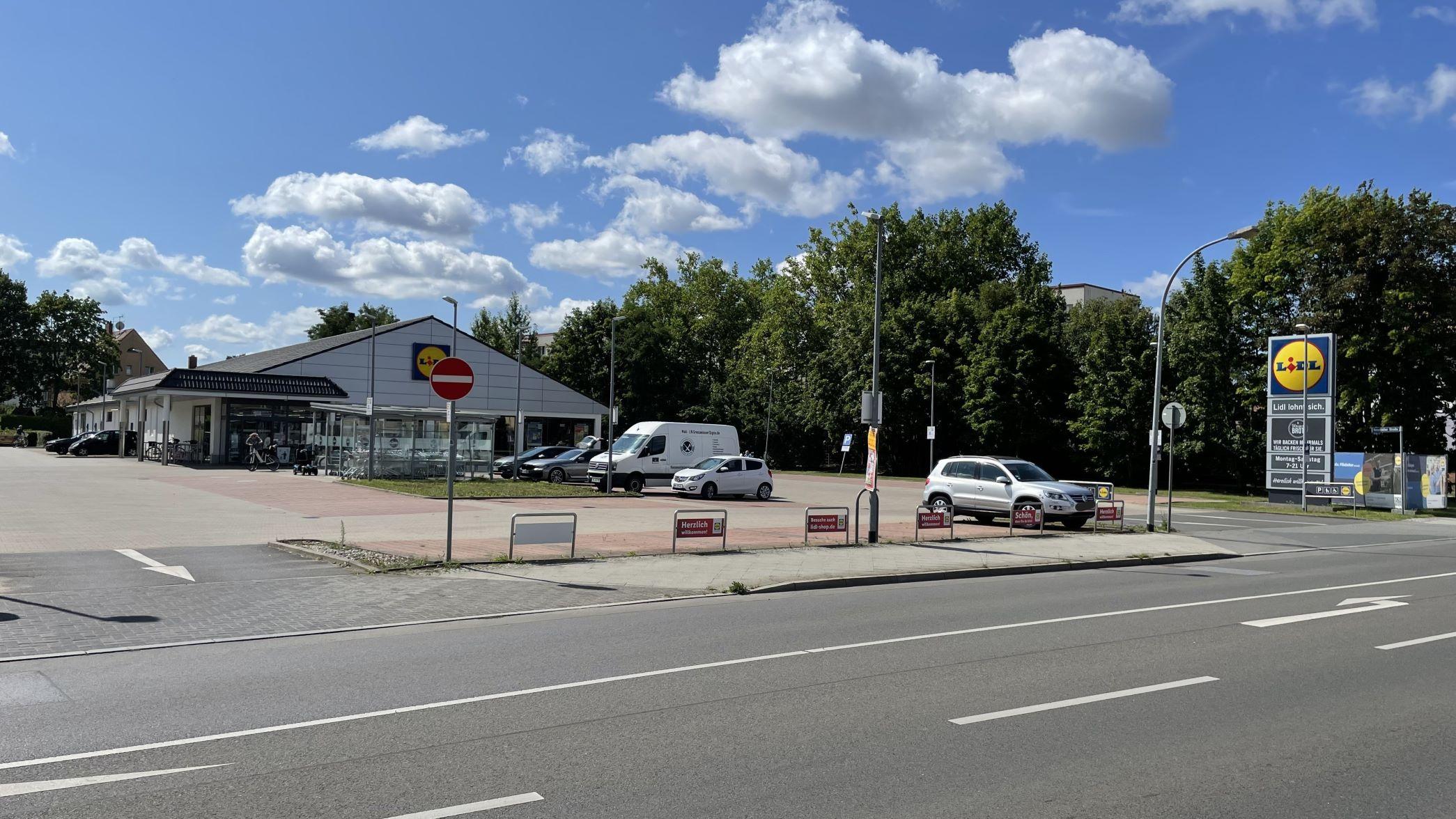 Lidl, Neustädter Straße in Neuruppin