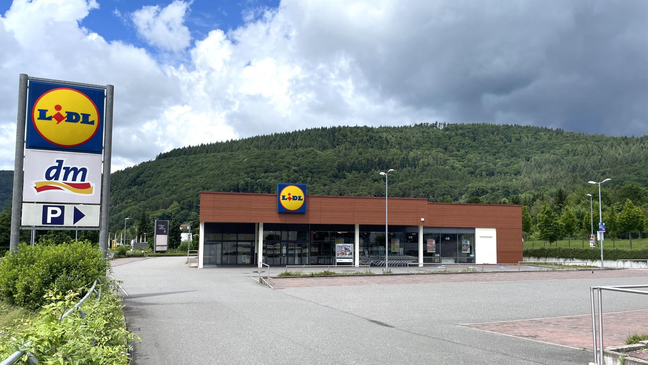 Lidl, Kurpfalzstraße in Neckargemünd