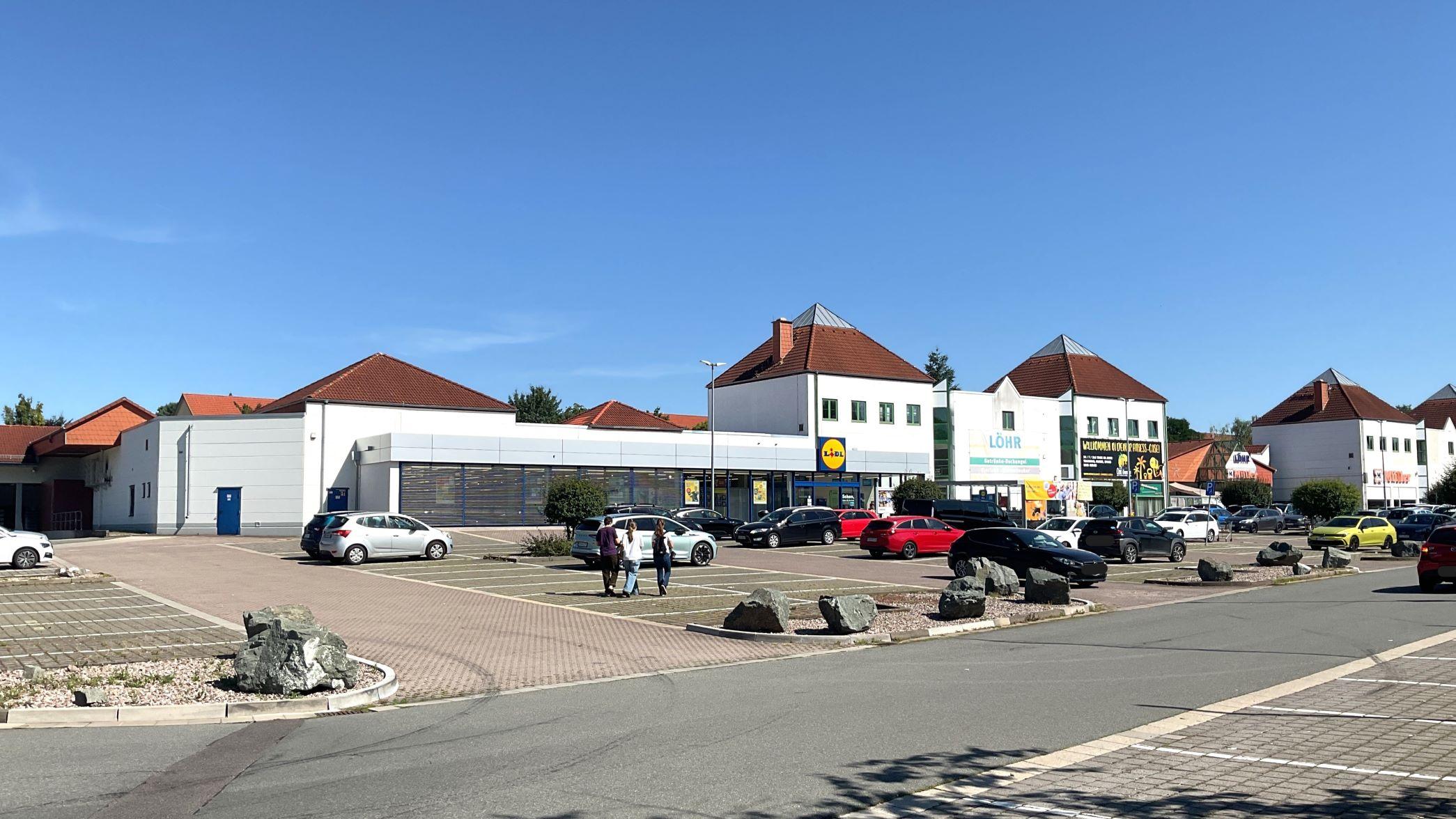 Lidl, Bahnhofstraße in Ohrdruf