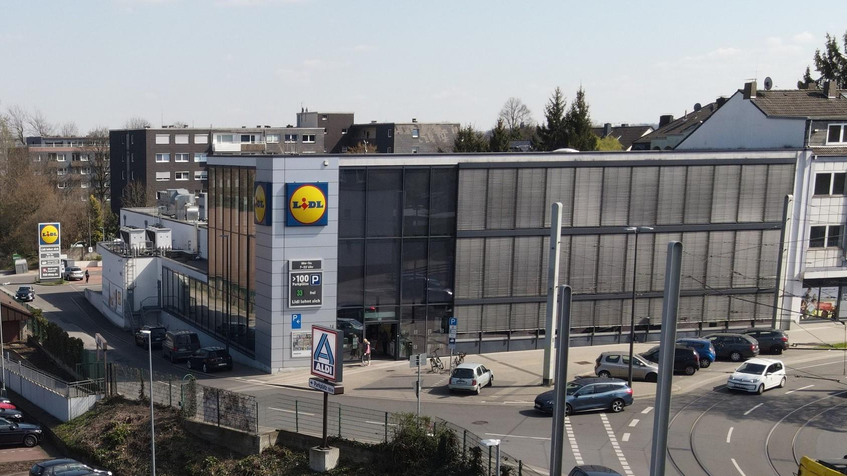 Lidl, Eisenbahnstraße in Essen