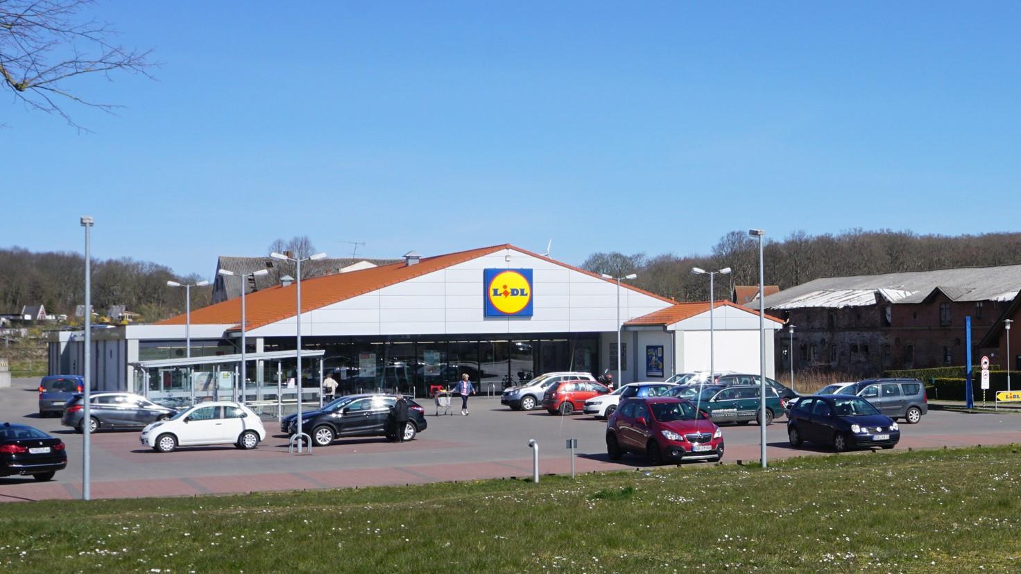 Lidl, Am Lanckener Gutshof in Sassnitz