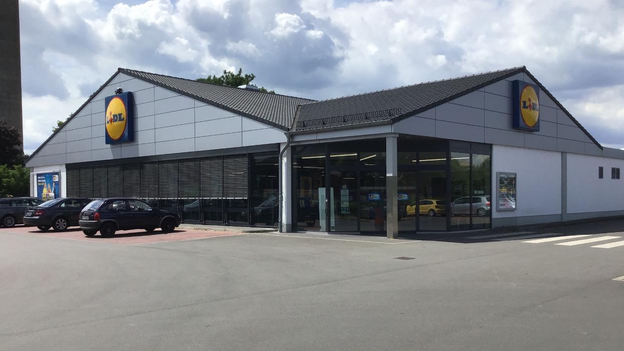 Lidl, Eisenbahnstraße in Rahden