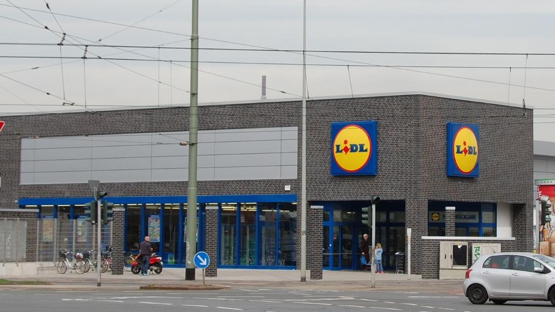 Lidl, Düsseldorfer Straße in Duisburg