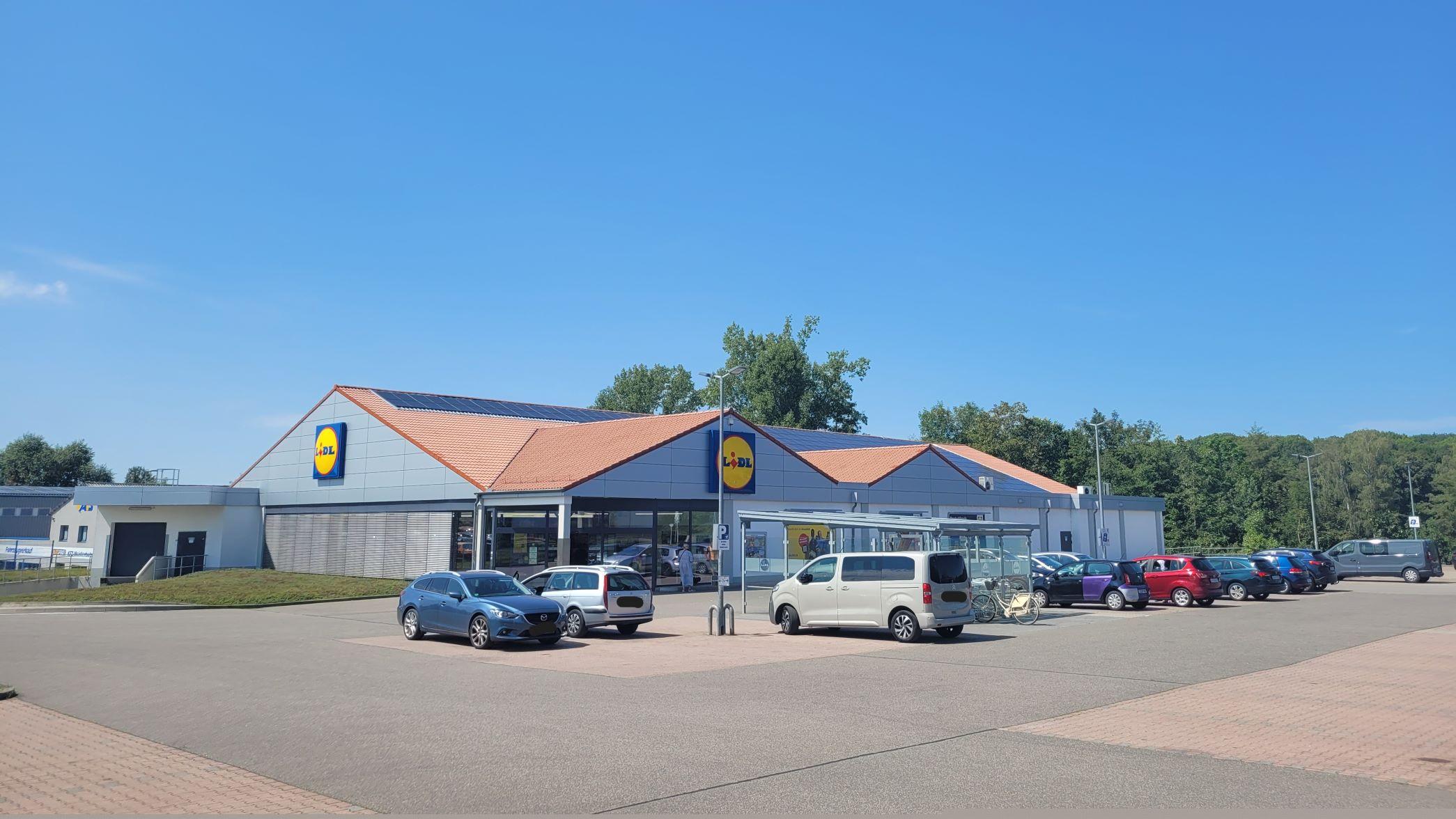 Lidl, Wiesenmühlenweg in Frohburg