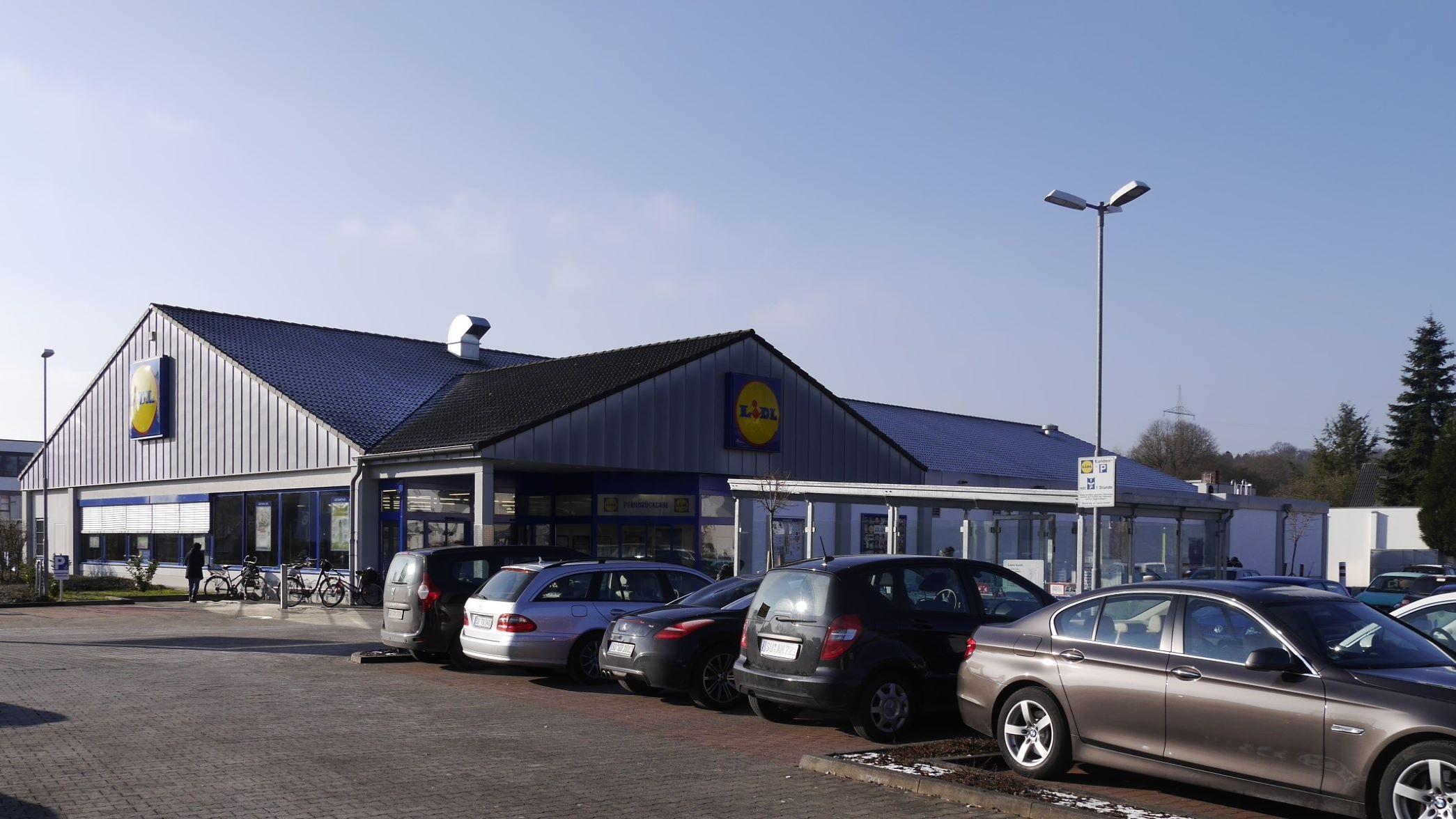 Lidl, Kirchstraße in Lohmar