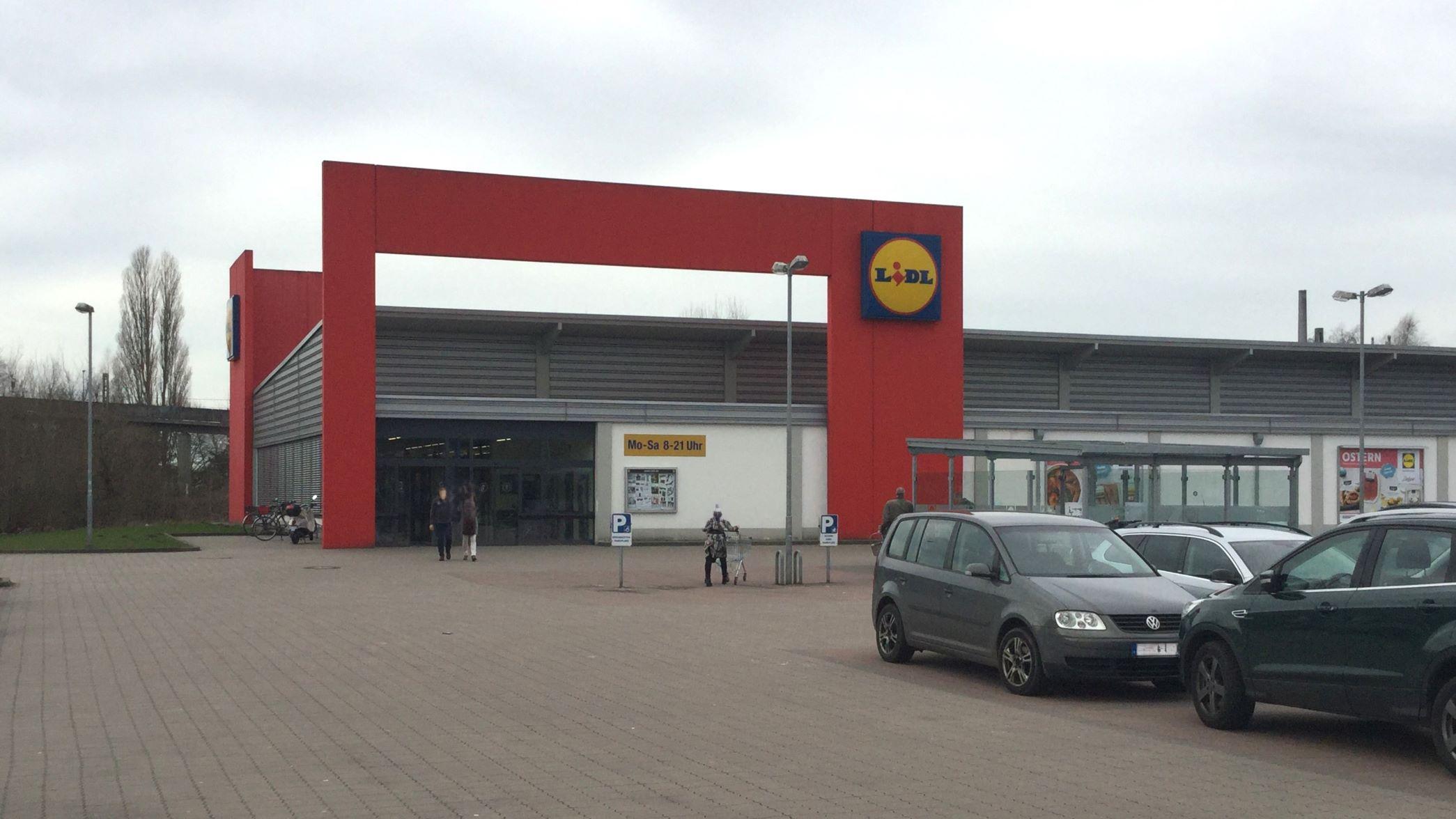 Lidl, An der Ost-West-Brücke in Elmshorn