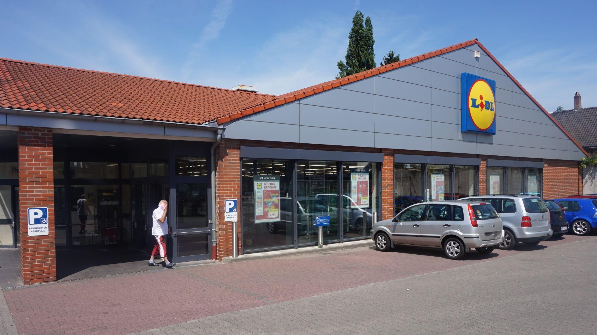 Lidl, Grünewalder Straße in Solingen