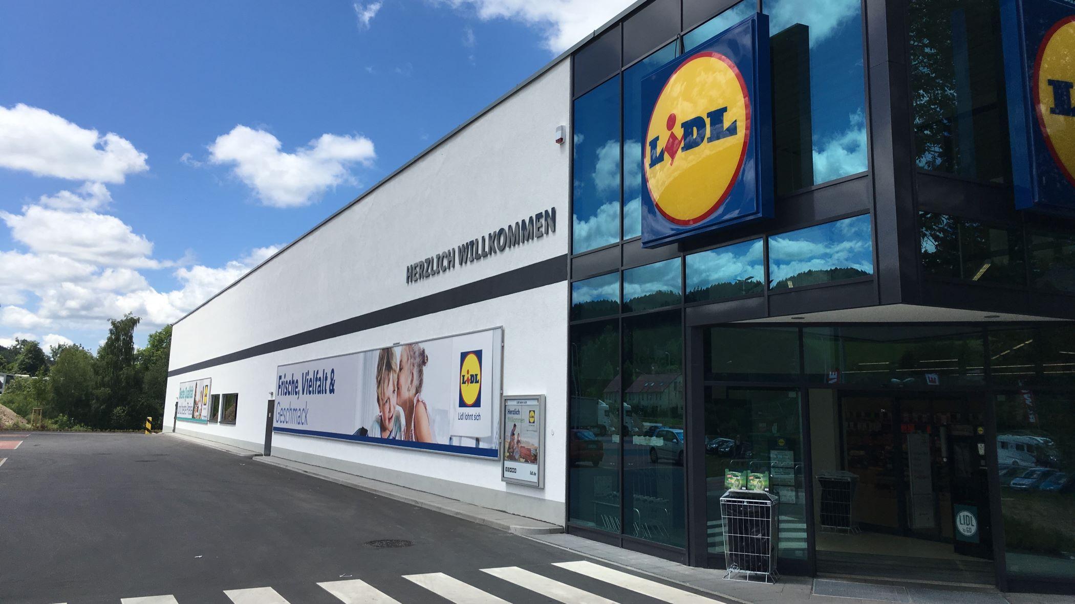 Lidl, Industriestraße in Sankt Georgen