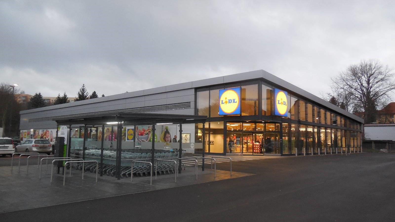 Lidl, Buttstädter Straße in Apolda