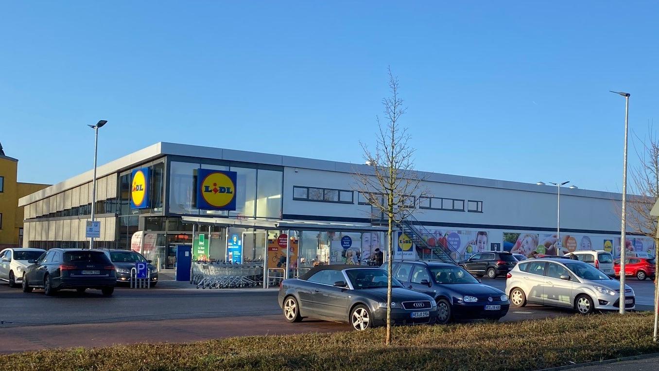 Lidl, Hagdornstraße in Xanten