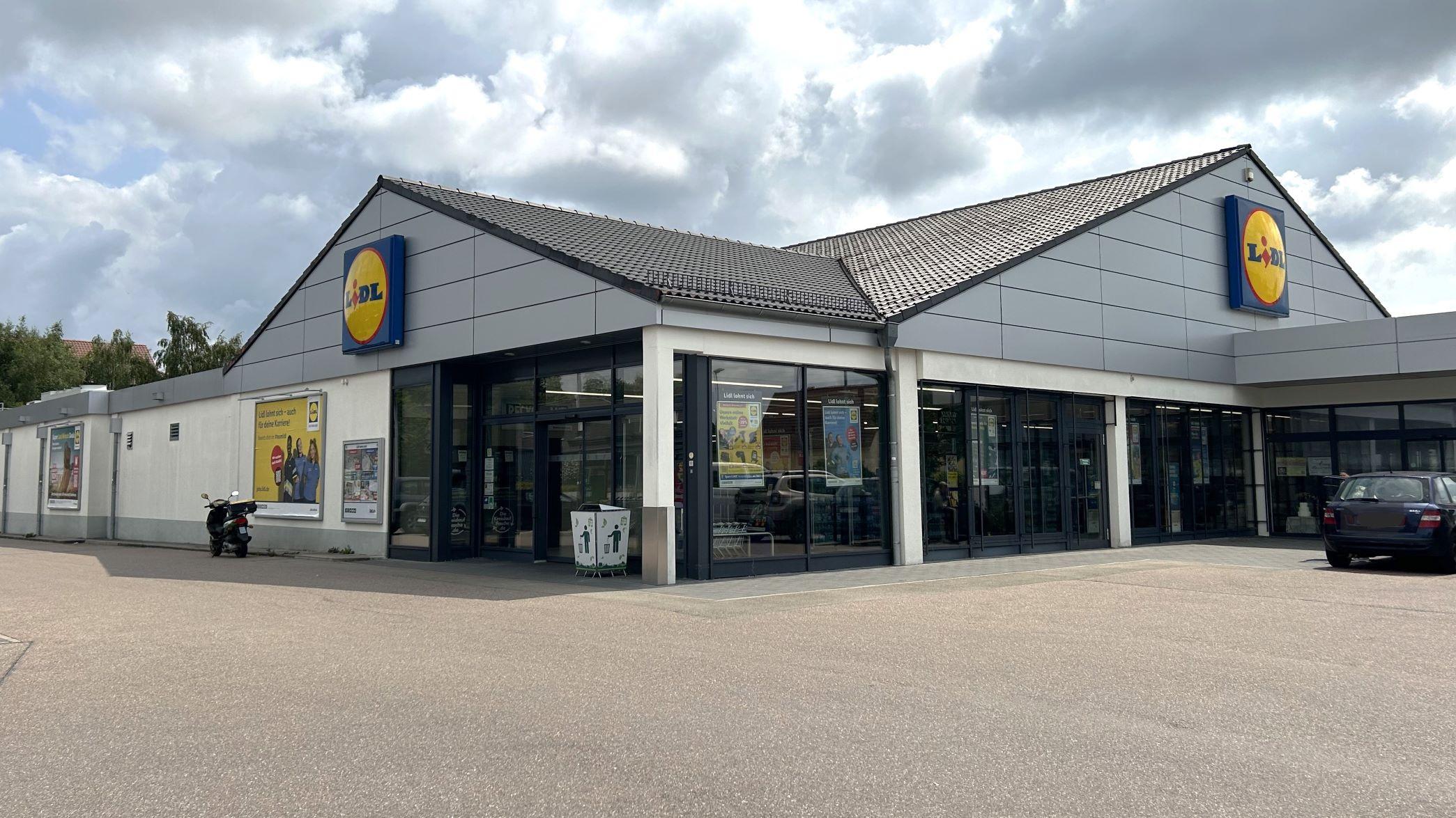 Lidl, Steinweg in Leutershausen