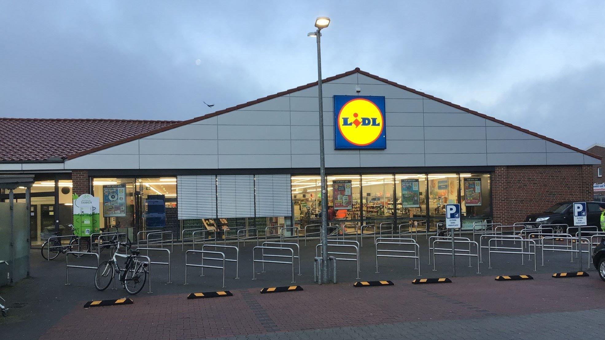 Lidl, Ostfriesenstraße in Borkum