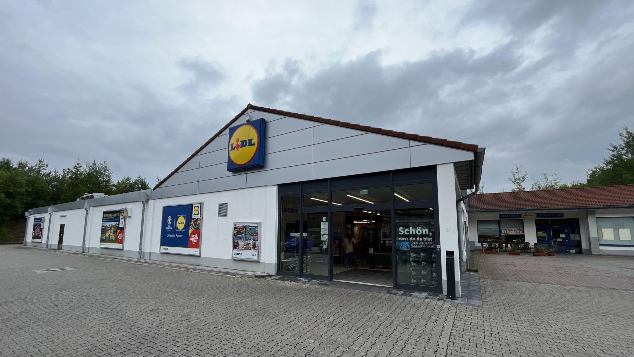 Lidl, Bahnhofstraße in Weibern