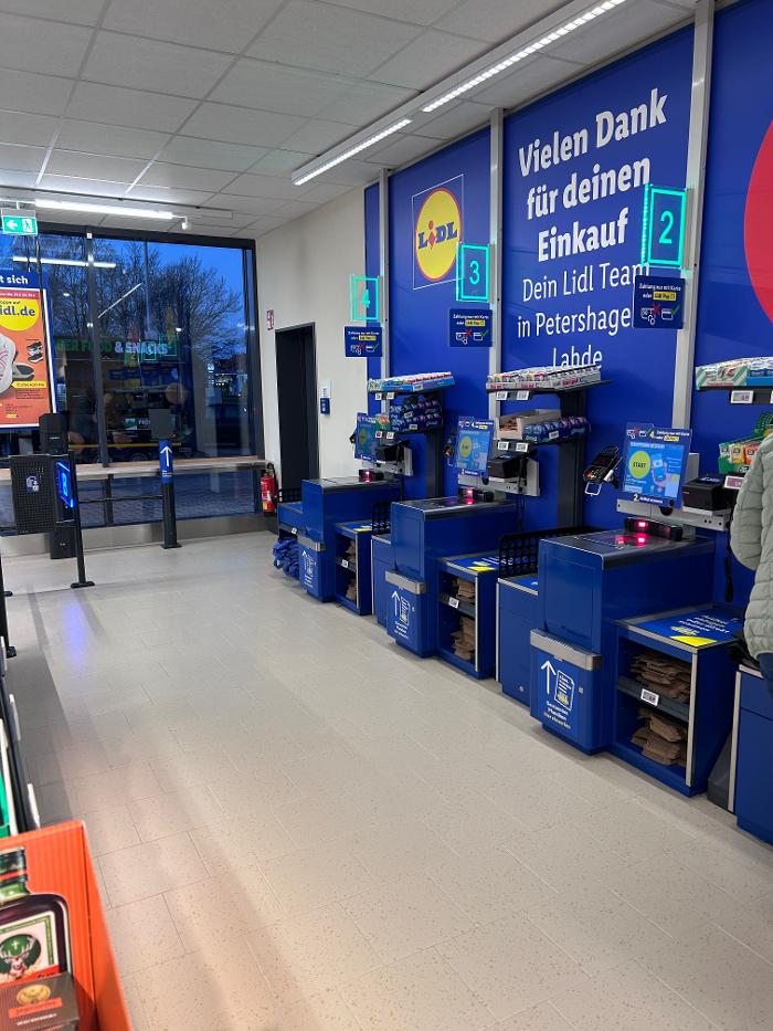 Lidl, Dingbreite in Petershagen