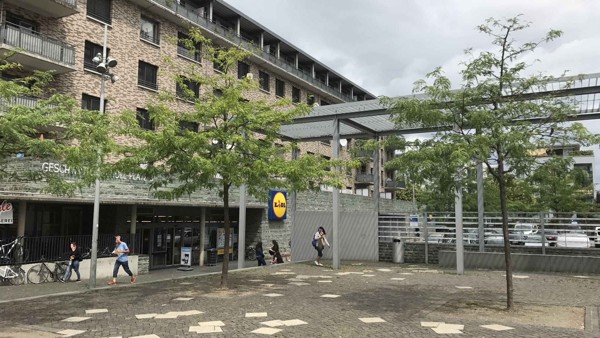 Lidl, Geschwister-Scholl-Platz in Freiburg im Breisgau