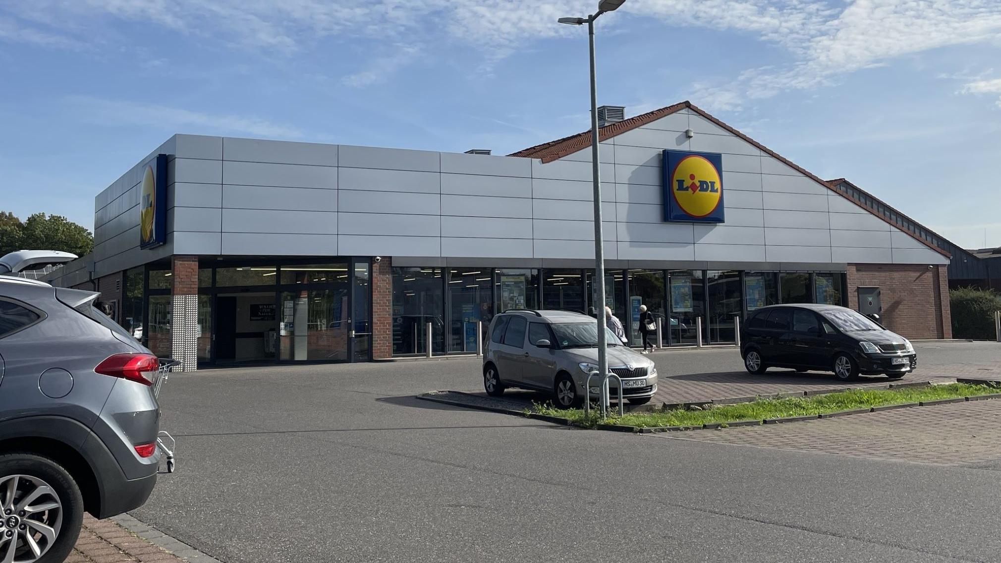 Lidl, Am Bahnhof in Wegberg