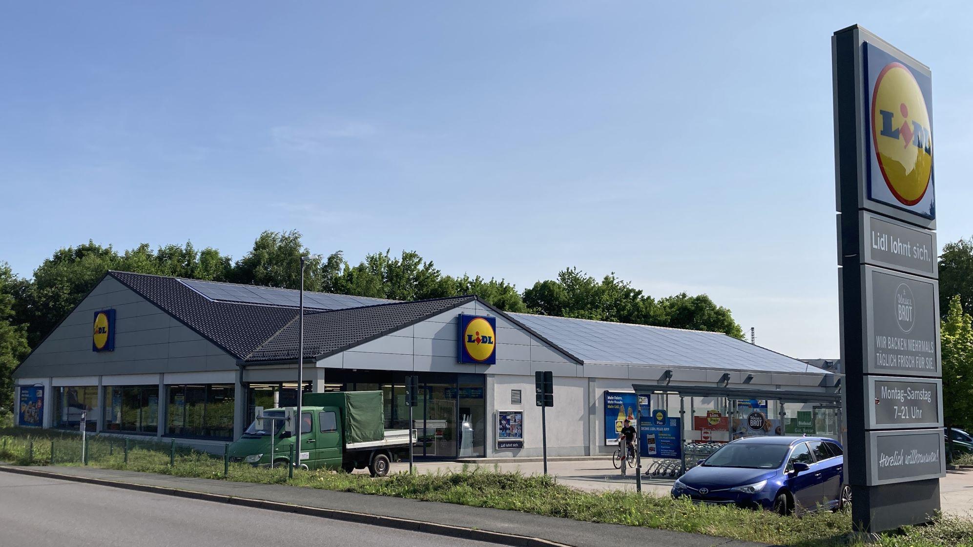 Lidl, Olbernhauer Straße in Freiberg