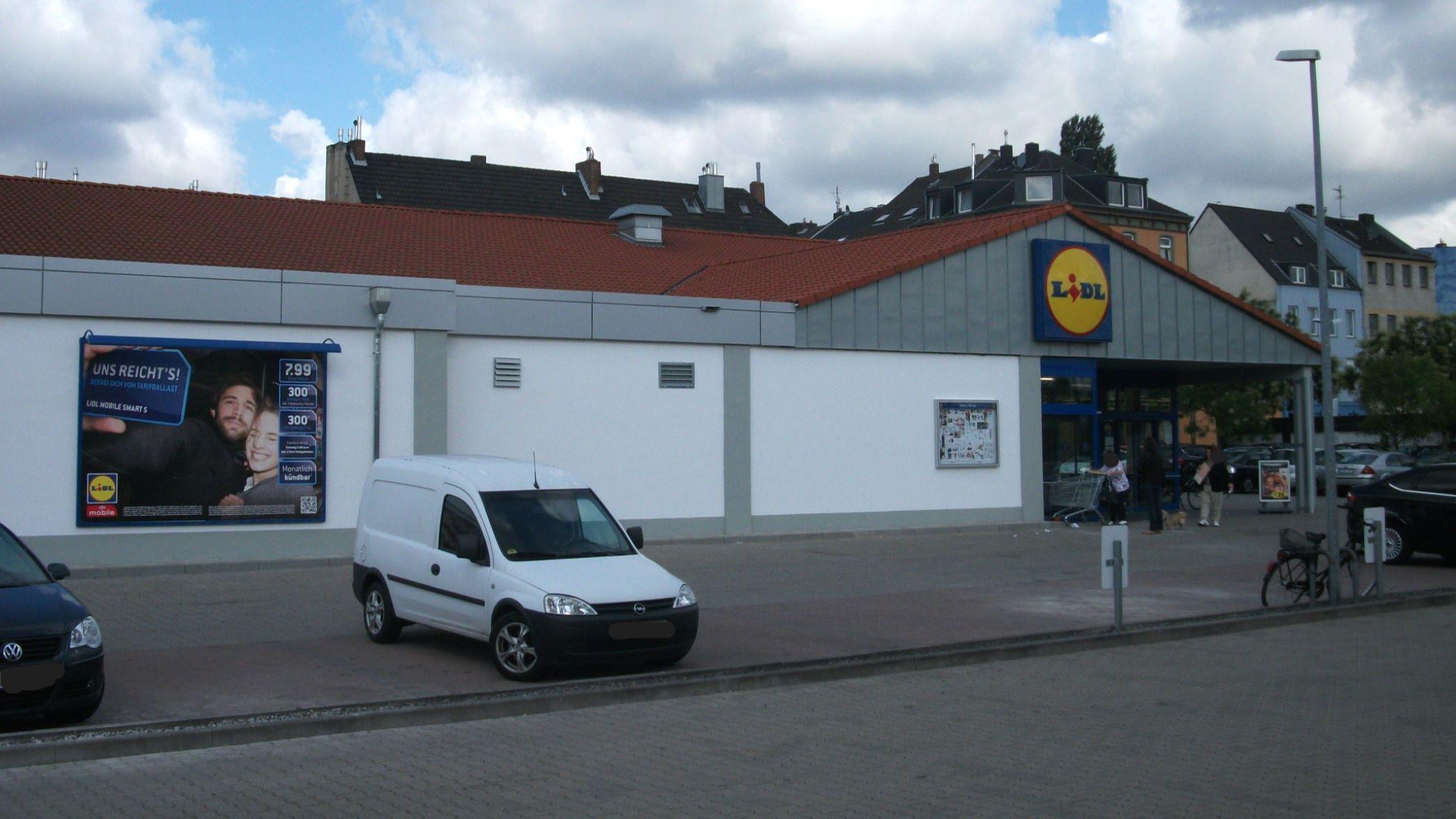 Lidl, Kasernenstraße in Köln
