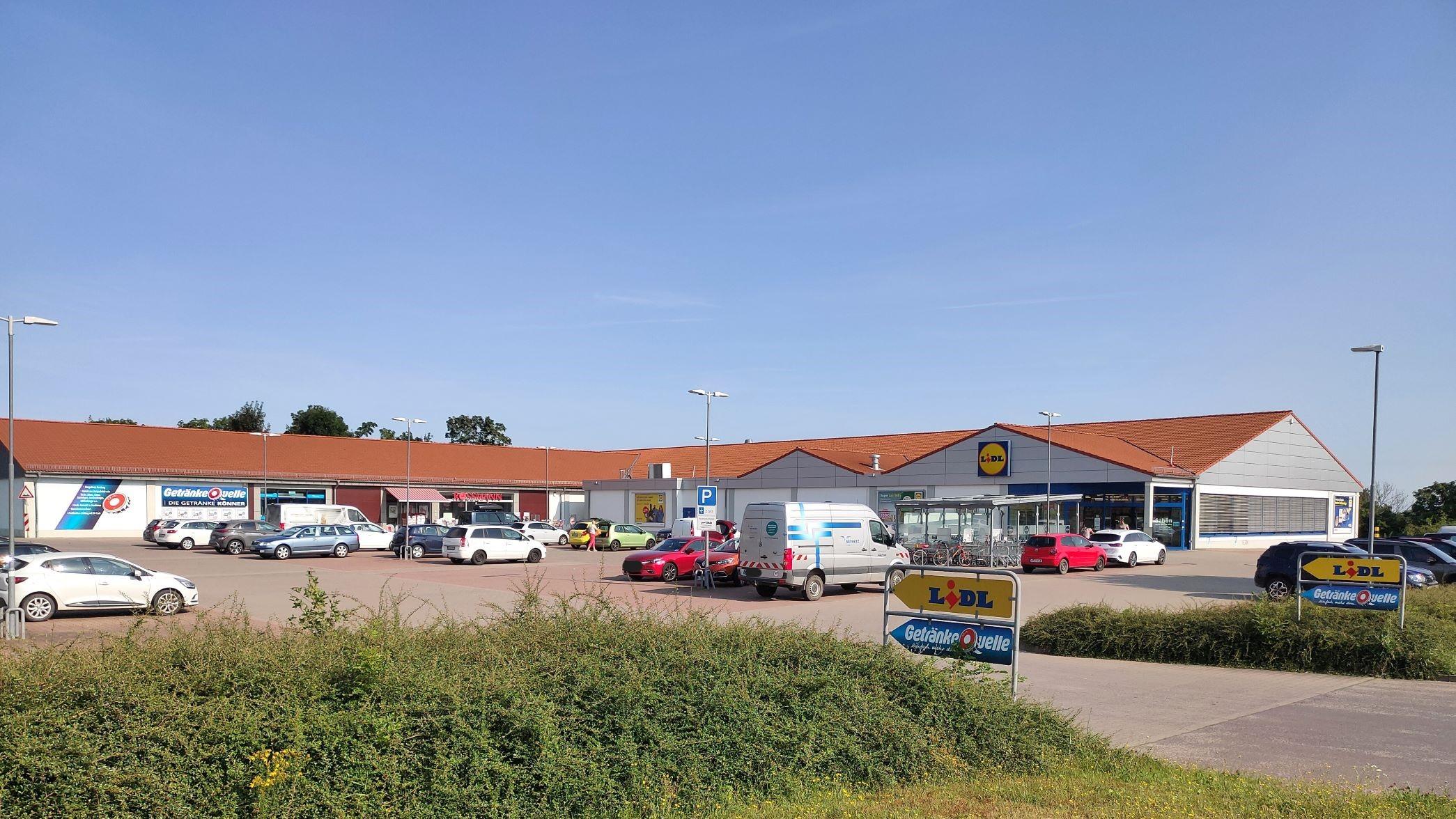 Lidl, Felsenkellerweg in Ballenstedt