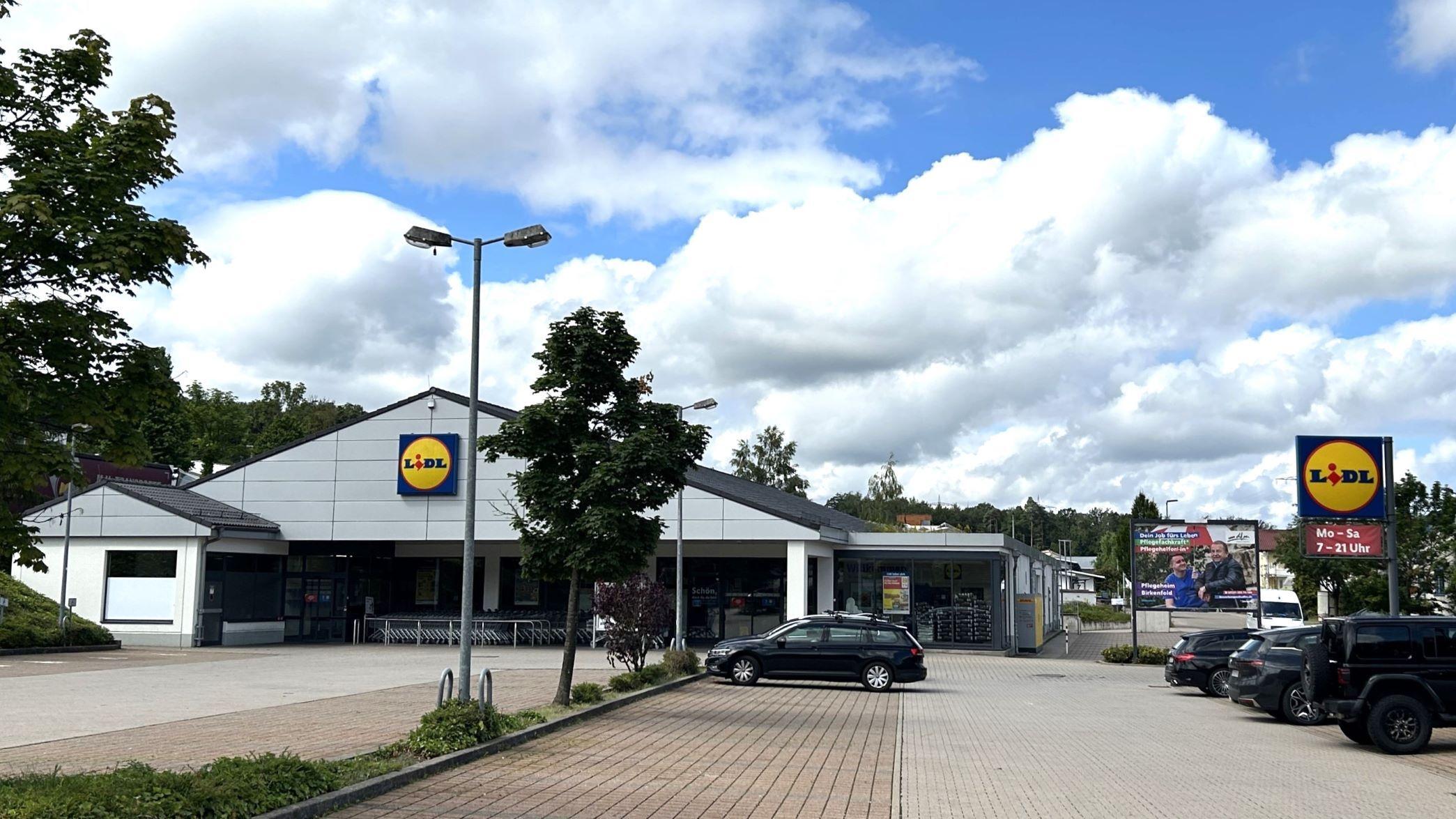Lidl, Daimlerstraße in Neuenbürg