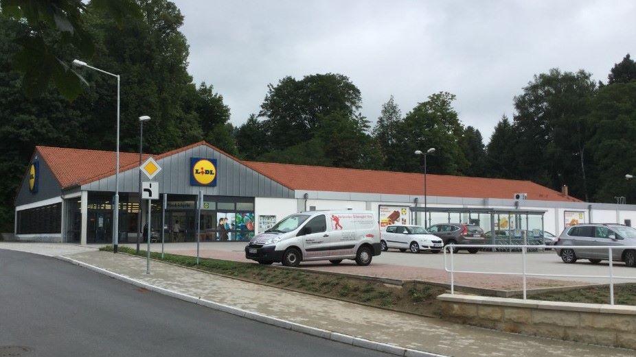 Lidl, Gartenstraße in Sebnitz