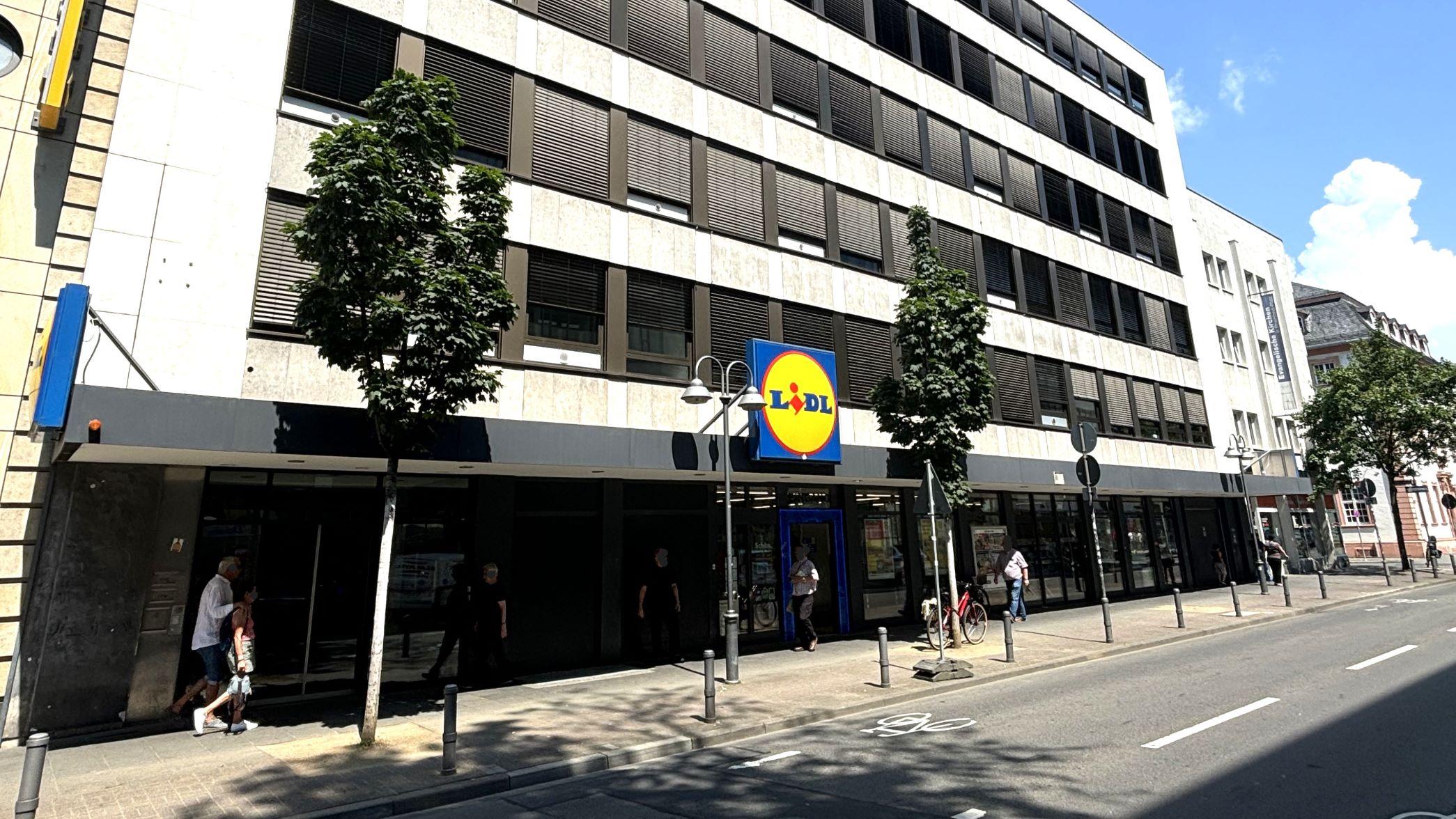 Lidl, Große Bleiche in Mainz